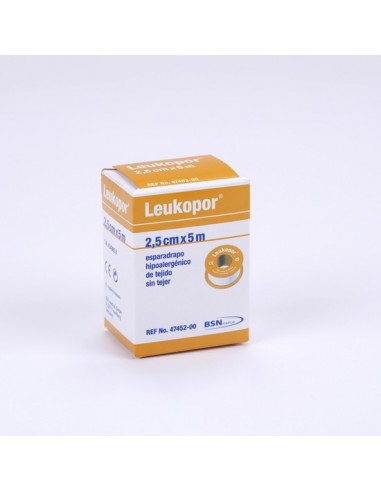 Leukopor Esparadrapo 5X2'5Cm