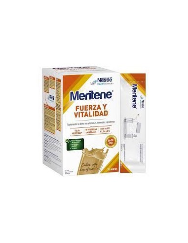 Meritene 30 G 15 Sobres Cafe Descafeinado